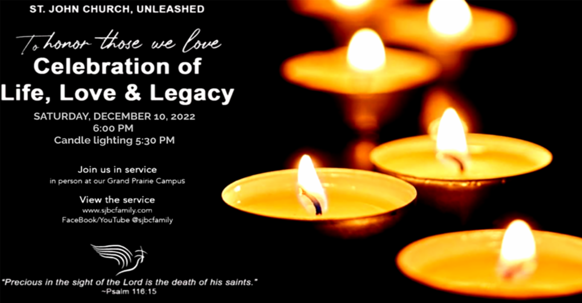 Celebration of Life, Love & Legacy St. John Church Unleashed