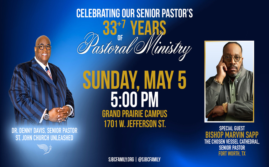 Pastor Anniversary – Marvin Sapp