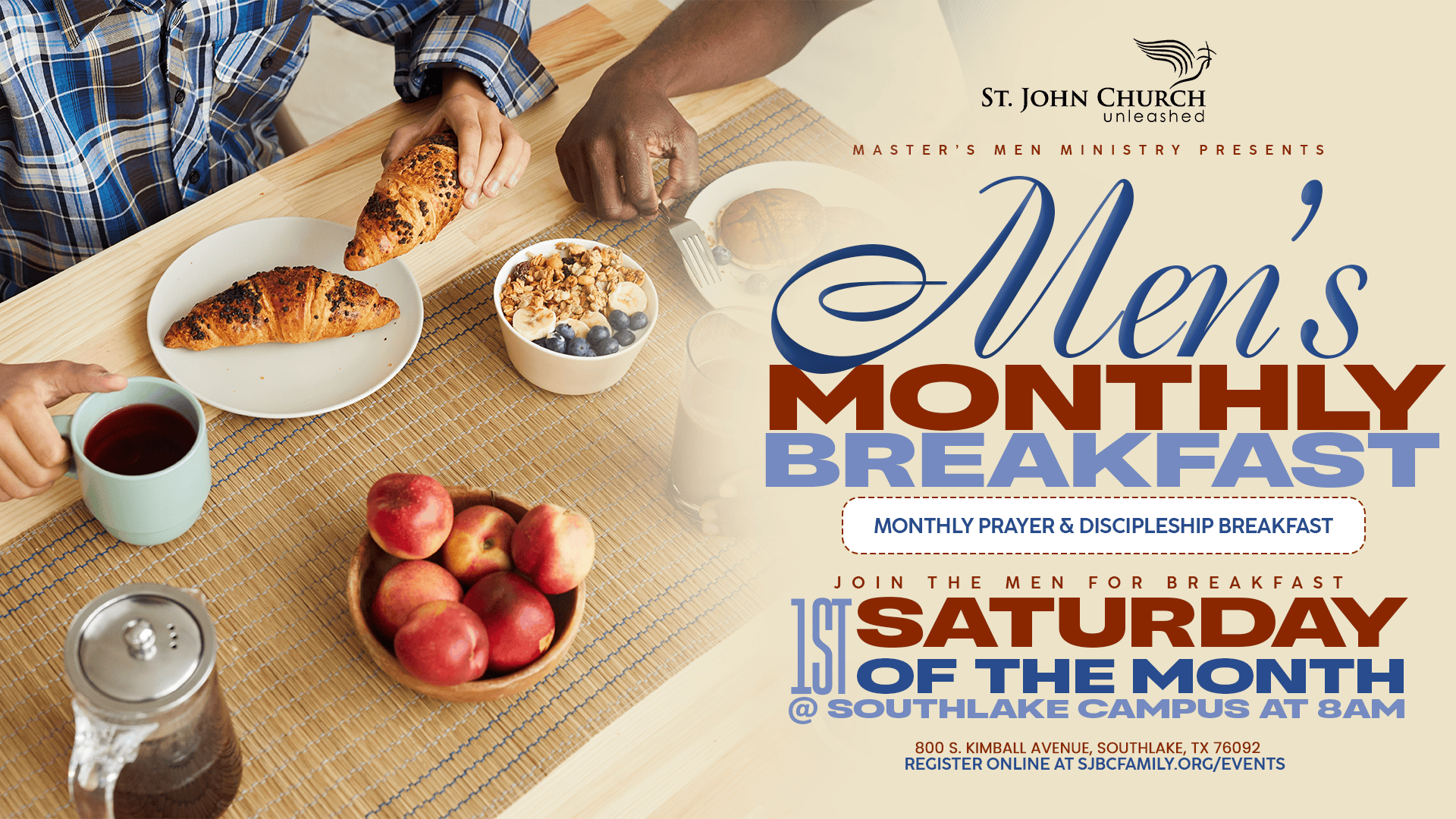 Men’s Monthly Breakfast – August Link
