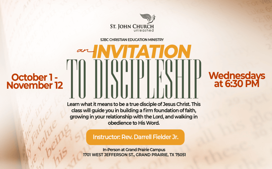 invitation to discipleship