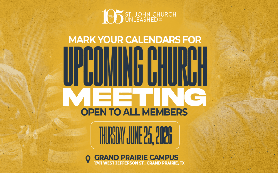 Church Wide Business Meeting